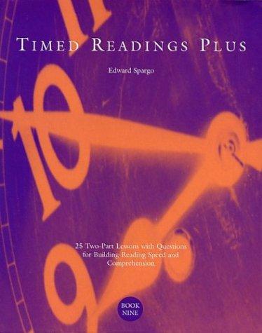 Cover for Timed Readings Plus