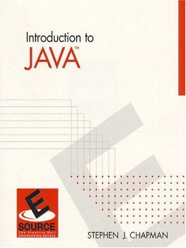 Cover for Introduction to Java