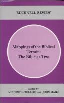 Cover for Mappings of the biblical terrain