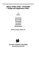 Cover for Real-Time Unix Systems