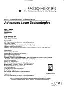 Cover for Alt'02 International Conference on Advanced Laser Technologies