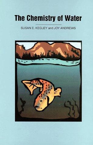 Cover for The chemistry of water