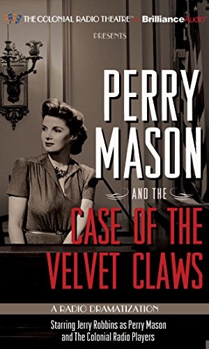 Cover for Perry Mason and the Case of the Velvet Claws