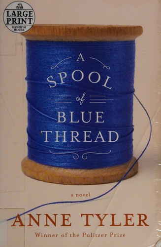 Cover for A spool of blue thread