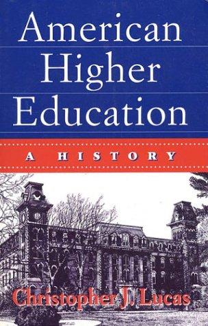 Cover for American higher education