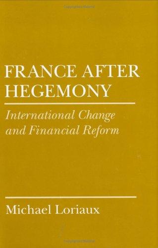 Cover for France after hegemony