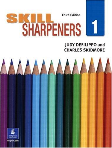 Cover for Skill Sharpeners, Book 1 (3rd Edition)