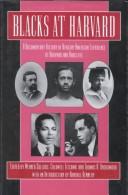 Cover for Blacks at Harvard