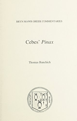 Cover for The Pinax of Cebes