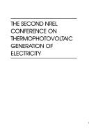 Cover for Second NREL Conference on Thermophotovoltaics (AIP Conference Proceedings)