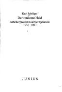 Cover for Der renitente Held