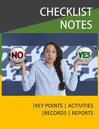 Cover for Checklist Notes