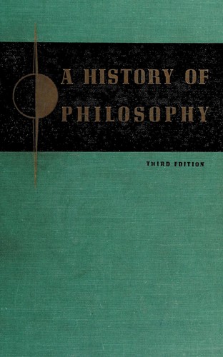 Cover for A history of philosophy