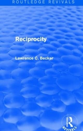 Cover for Reciprocity (Routledge Revivals)