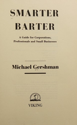 Cover for Smarter barter