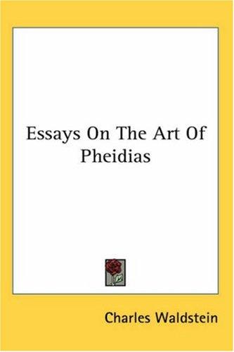 Cover for Essays on the Art of Pheidias