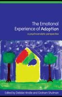 Cover for Psychoanalytic Approaches to Adoption