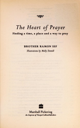 Cover for The heart of prayer