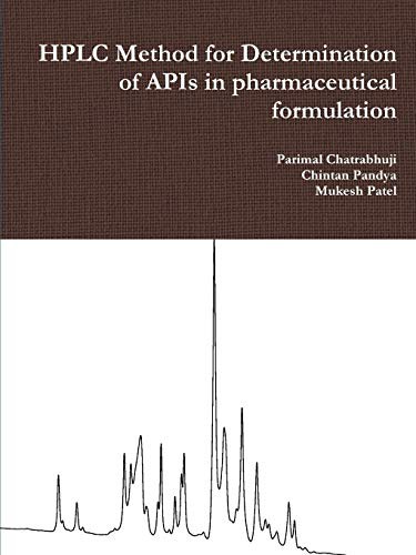 Cover for HPLC Method for Determination of APIs in pharmaceutical formulation