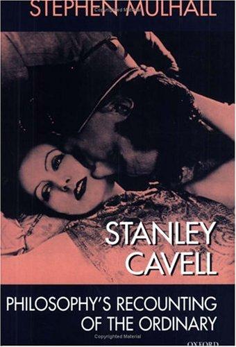 Cover for Stanley Cavell