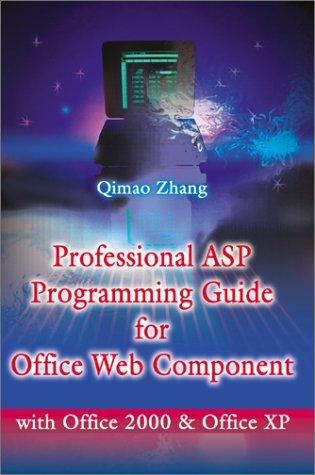 Cover for Professional Asp Programming Guide for Office Web Component