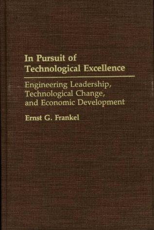 Cover for In pursuit of technological excellence