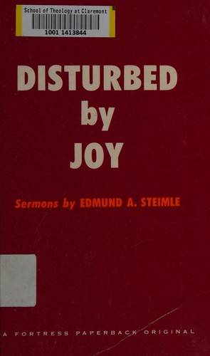 Cover for Disturbed by joy