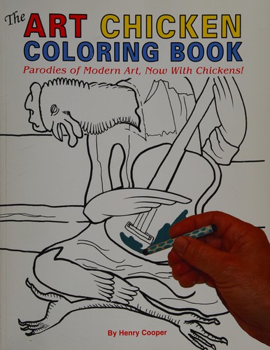 Cover for Art Chicken Coloring Book