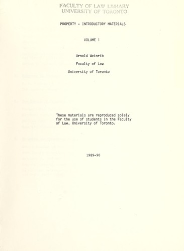 Cover for Property