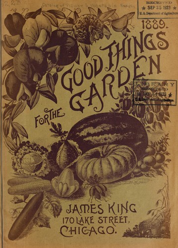 Cover for Good things for the garden