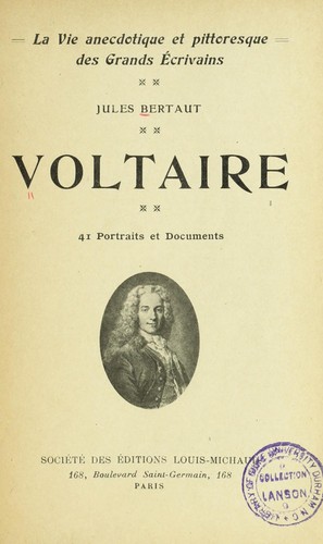 Cover for Voltaire