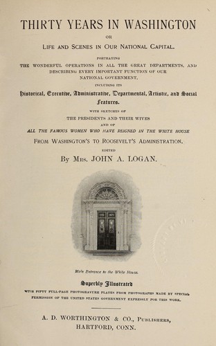 Cover for Thirty years in Washington