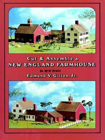 Cover for Cut & Assemble New England Farmhouse