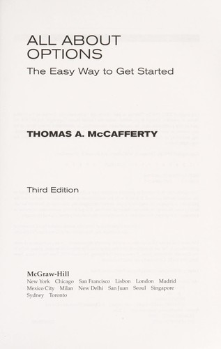 Cover for All about options