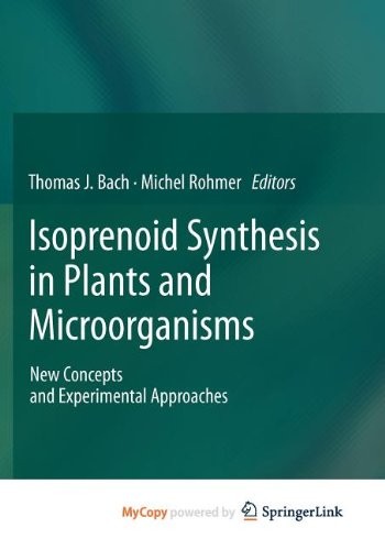 Cover for Isoprenoid Synthesis in Plants and Microorganisms