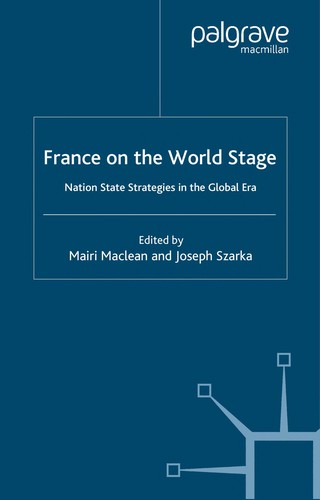 Cover for France on the world stage