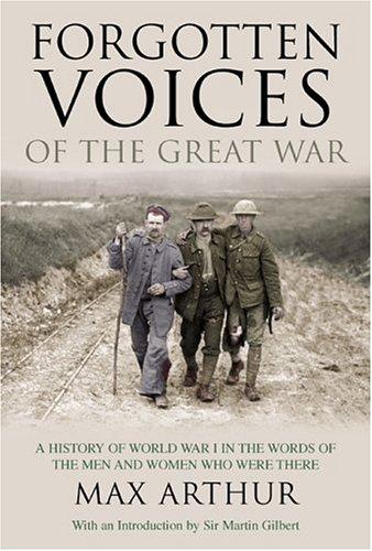 Cover for Forgotten voices of the Great War