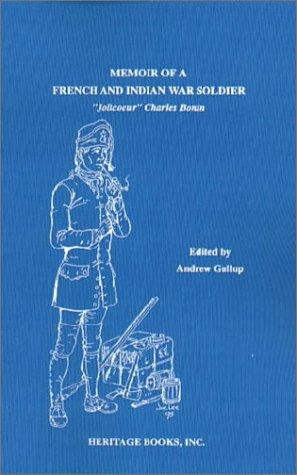 Cover for Memoir of a French and Indian War soldier