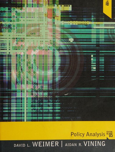 Cover for Policy analysis