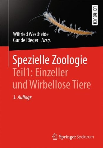 Cover for Spezielle Zoologie. Teil 1: Einzeller und Wirbellose Tiere (German Edition)
