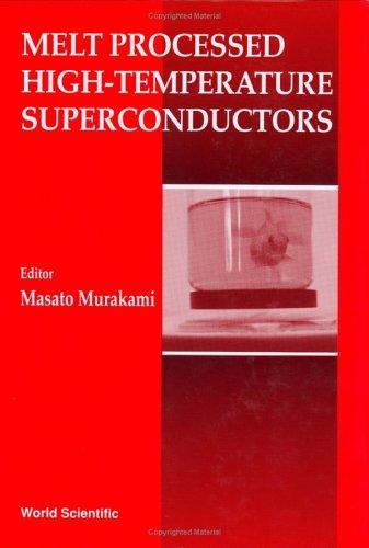 Cover for Melt processed high-temperature superconductors