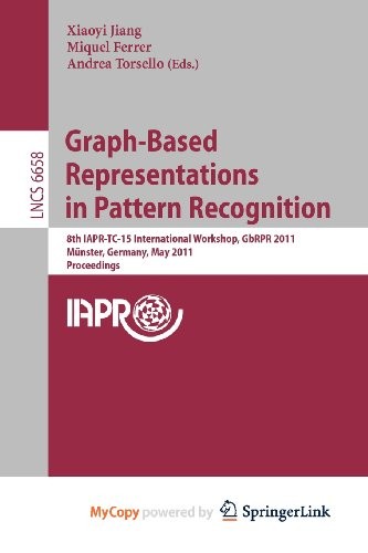 Cover for Graph-Based Representations in Pattern Recognition