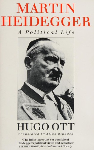 Cover for Martin Heidegger 