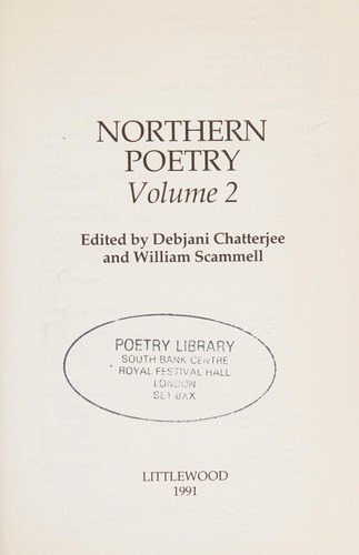 Cover for Northern Poetry
