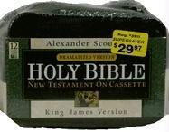 Cover for Scourby King James Version Nt on Cassette, Dramatized