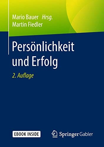 Cover for Persönlichkeit und Erfolg