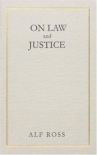 Cover for On Law And Justice