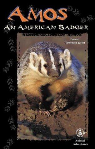 Cover for Amos: An American Badger (Cover-to-Cover Chapter Books: Animal Adv.-Land)