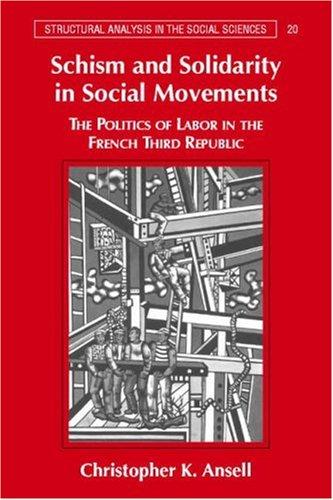 Cover for Schism and Solidarity in Social Movements