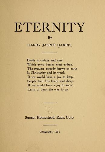Cover for Eternity